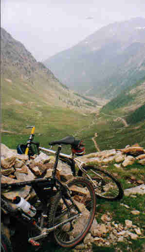 Rabbijoch: Fast oben!