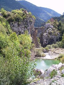 Brücke bei St. Elena nördl. Biescas
