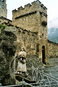 Die Kirche in Luz -St. Sauveur