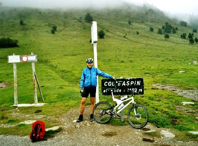 J&uuml;rgen in der Aspin-Pa&szlig;h&ouml;he