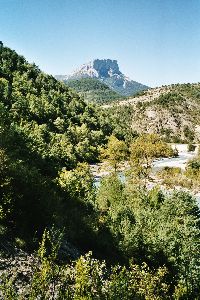 Schon aus der Ferne sch&ouml;n:  Pe&ntilde;a Monta&ntilde;esa